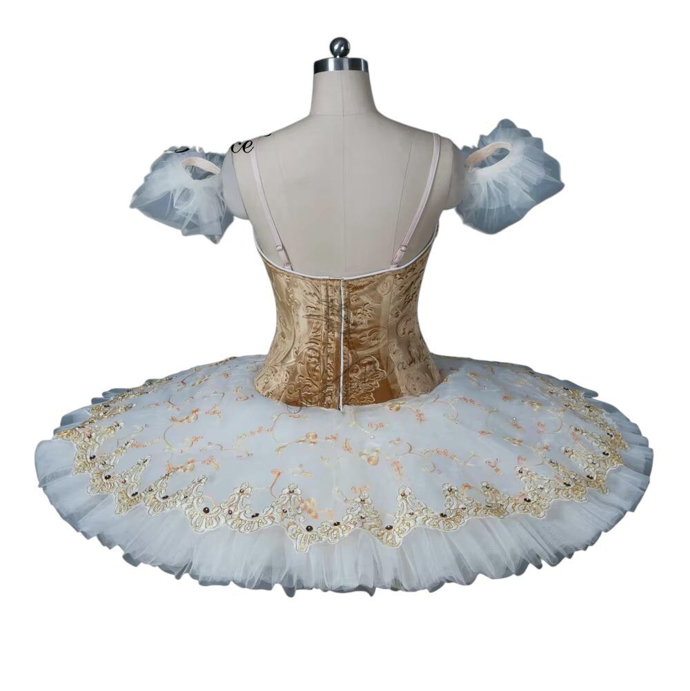 Gold And White Ballet Tutu - Image 4