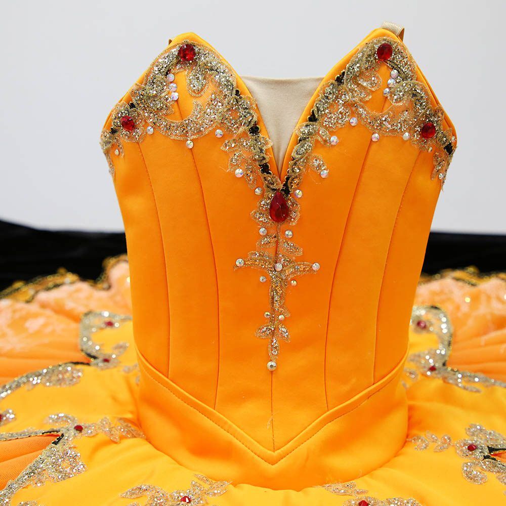 Orange Fairy Ballet Tutu - Image 3