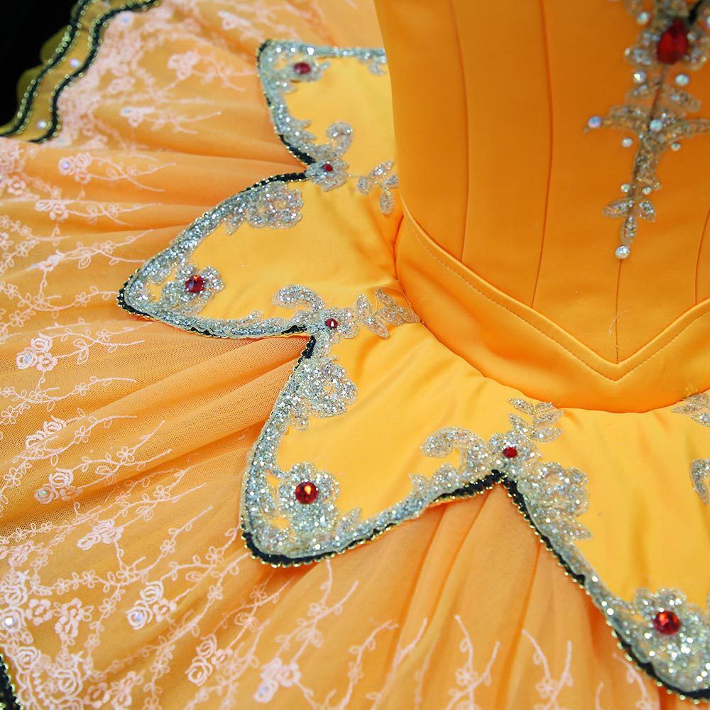 Orange Fairy Ballet Tutu - Image 4