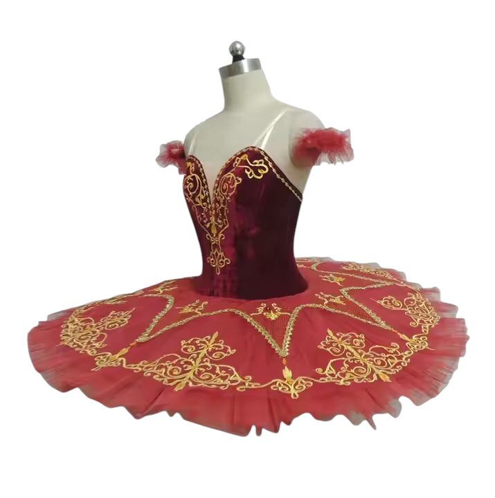 Red Velvet Ballet Tutu - Image 3