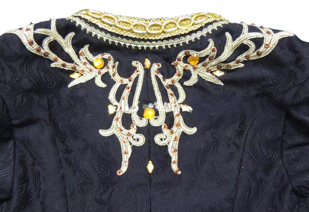 Black and Gold Ballet Jacket - Image 8